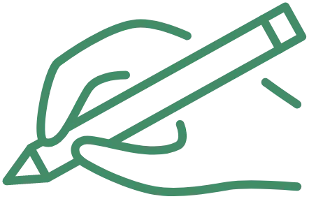 マンツーマンの授業風景イラスト